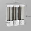 Soap Dispenser Wall-mounted Non-punching Hotel Shampoo Body Wash Household Hand Sanitizer Manual Press Bottle