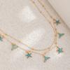 2Pcs/Set Boho Fishtail Starfish Pendant Waist Chain Women Sexy Bikini Multilayer Belly Chain Summer Beach Body Jewelry