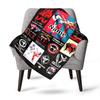 Taekwondo Home Customize Your Name Blankets Comfortable Soft Lightweight Allseason Multipurpose Blanket For Picnics Sofas Offices Beds Living Rooms