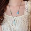 Starfish Ceramic Fish Pendant Ocean Sea Series Boho Ethnic Necklace Fish Starfish Necklace  Girls