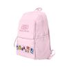 Skechers Oxford Cushioning Laptop Bag Business Trip Commute Travel Backpack Versatile Backpack Unisex Ice Pink L424K129-01UJ