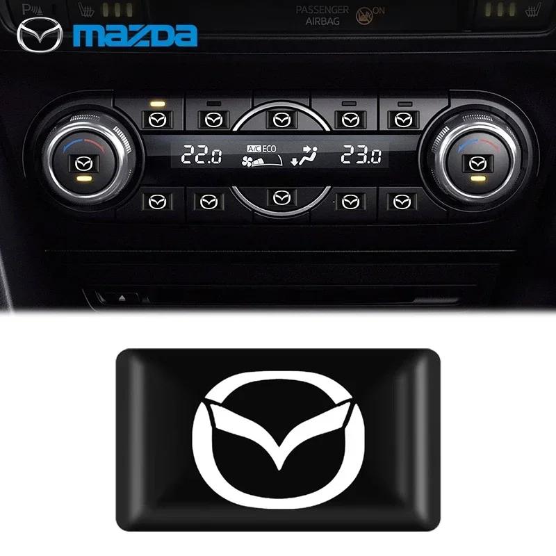 3D Car Interior Dekoration Stickers Badges Auto Styling for Mazda 3 CX3 CX4 CX5 CX7 CX8 CX9 CX30 RX7 Atenza Axela Decoration