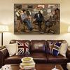Classic Poker Movie Barber Shop Godfather Canvas Painting Mural Poster Wall Art Bedroom Living Room Modern Decorative Painting