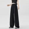 Large Size Maternity Casual Yamamoto Pants Women's Summer Thin 0kg Fat Mm Belly Loose Straight Wide-leg Pants