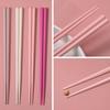 5Pairs Macaron Color Chopsticks Japanese-style Anti-slip High Temperature Resistance Sushi Stick Reusable Household Tableware 2