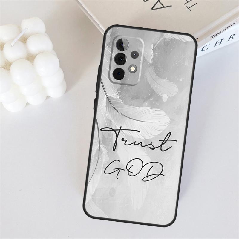 

Bible Verse Faith Jesus cross For Samsung Galaxy A53 A33 A55 A35 A15 A22 A32 A52 A54 A34 A14 A56 A36 A26 A16 A05 A06 Case Samsung A52S 5G