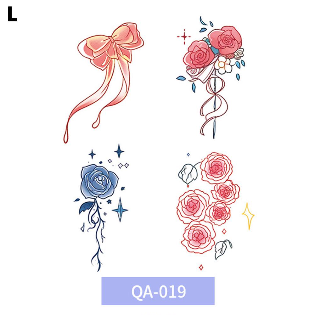 Barevné tetovací nálepky motýlů Vodotěsné Dlouhotrvající Roztomilé Japonské Dopamin Omyvatelné Tetování St G1S6