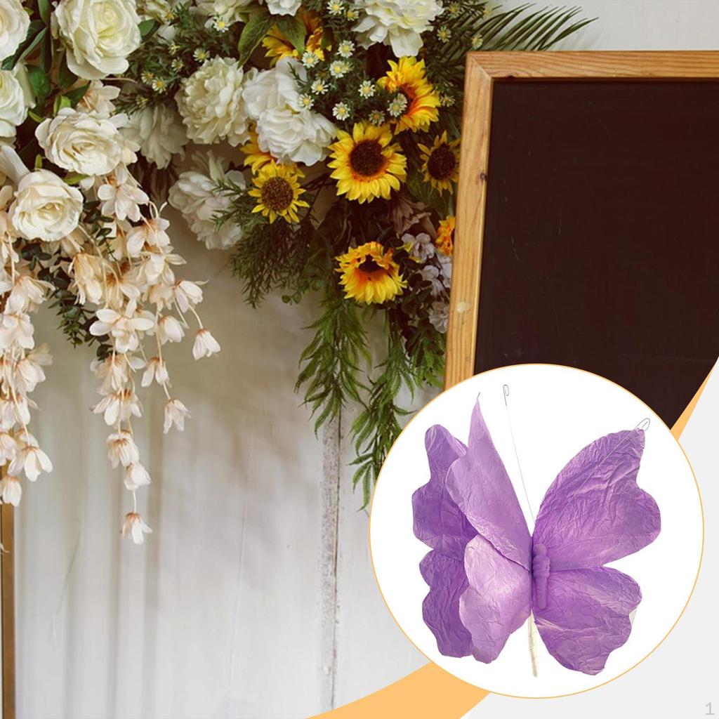 Artificial Butterfly Decoration, Mariage Decor, Wedding Display, Fake Paper ,