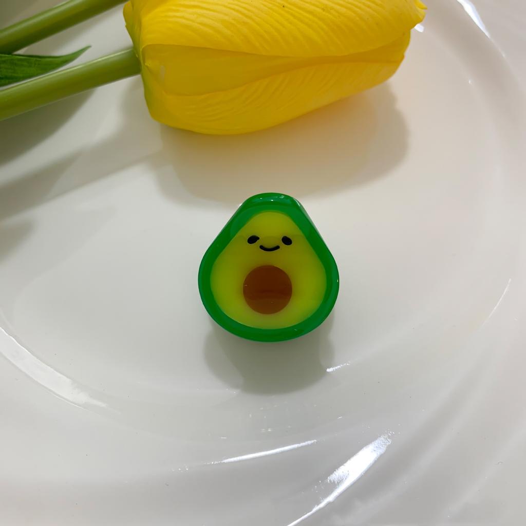 1 Cartoon-Frucht Acetat Haarnadel süße kleine Klammer Erdbeere Zitrone Kirsche Traube Pony gebrochene Haarnadel Top-Clip Haarschmuck