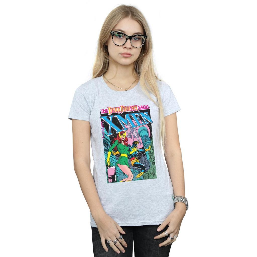 Marvel Womens/Ladies X-Men The Dark Phoenix Saga Cotton T-Shirt