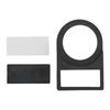 Switch Label Frame Label Frame Switch Panel Label Frame 100pcs Black Push Button