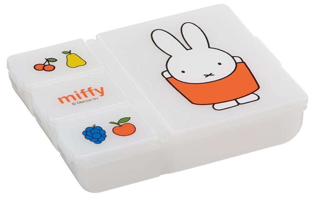 Skater Mini Small Miffy Made in Case, Item/Supplement/Medicine Case, 21, Japan, HPC1-A