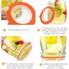 CoguZed 8 Pack 3.75 Inch Silicone Jar Gaskets & Rubber Seals for Glass Jars, Fido Jar Replacement Gaskets, Airtight Mason Jar Seals for Regular Mouth