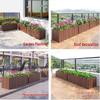 Outdoor Anti-Corrosion Solid Wood Planter Box