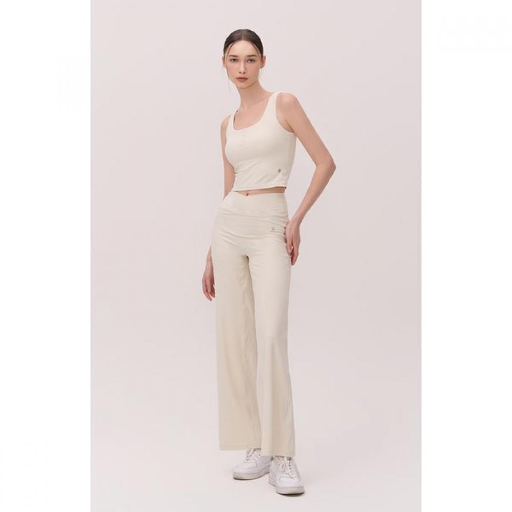 Huit Women S Tichar Rib Semi Wide Fit leggingS Htwle5k06t