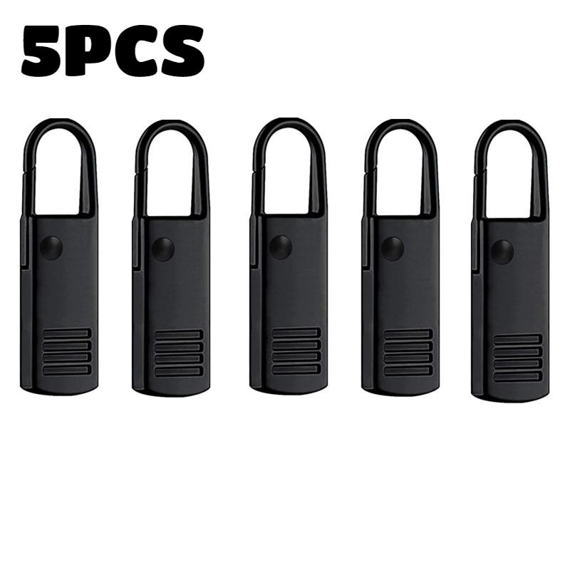 10PC Zipper Slider Puller Instant Zipper Repair Kit Universal for Broken Buckle Travel Bag Suitcase Zipper Head DIY Sewing Craft