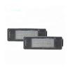 LED plaka aydınlatma ışığı Araba Plaka lamba ışığı Peugeot 106 için 3D/5D 508 5D SW 607 1007 207 308 3D/5D 406 407 3008 Beyaz