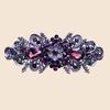 1pc Alloy Rhinestone Hair Clip, Evening Updo Hair Accessory, Gift