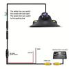 360° Rotating Car Multi-function Camera with Night Vision, 2LED, CCD, Backup Camera for CVBS Display- Front/Right/Left/Rear View