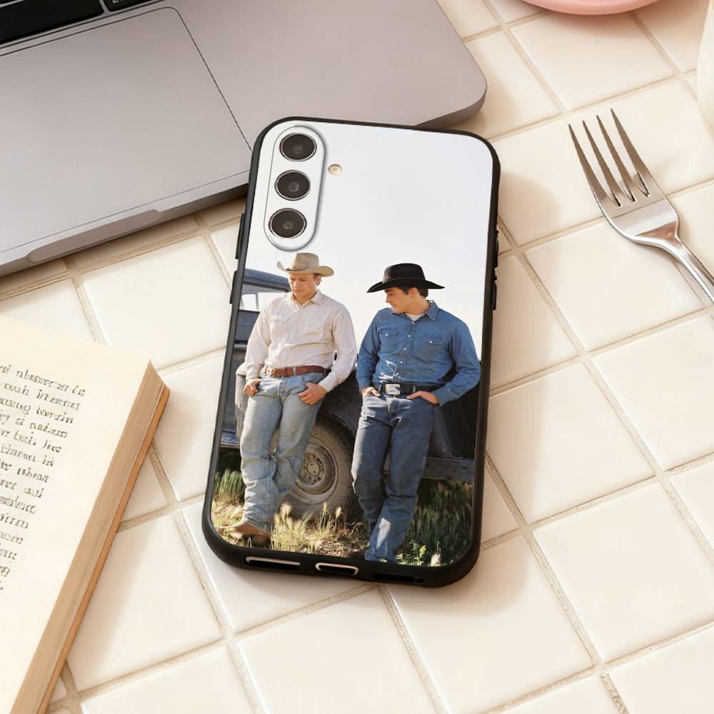 Movie Brokeback Mountain Phone Case For Samsung Galaxy A73,A72,A71,A70,A53,A52,A51,Others Soft Black Shell