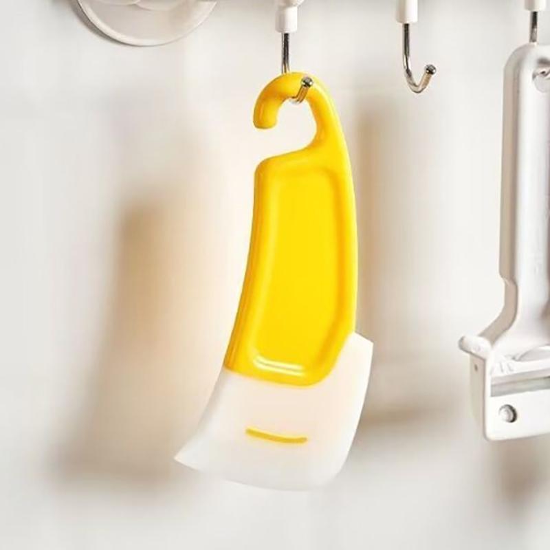1/3Pcs Silicone Cleaning Spatula Kitchen Washing Scraper Cake Baking Scrapers Pastry Gadgets Dirty Pan Pot Dishes Cleaning Tools