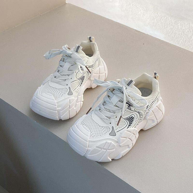 2025 Autumn New Trendy Fashion Casual Sports Soft Sole Non-slip Thick Sole Wear-resistant Running Comfortable Versatile Dad Shoes