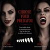 1/4Pair Resin Halloween Fangs Realistic Teeth Cosplay Fake Teeth Cosplay Fangs False Teeth  Party