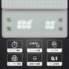 Litake Digitale Küchenwaage für Kaffee 3 kg Timer zum Backen und für Brot Enthält japanische Bedienungsanleitung Waage, Waage, 0,1 g Schritte, Kapazität, Funktion,