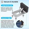 Universal Transom Trolling Motor Mounting Bracket for Kayaks  Backing Plate Mount Bracket for Clamp-on Electric Trolling Motors