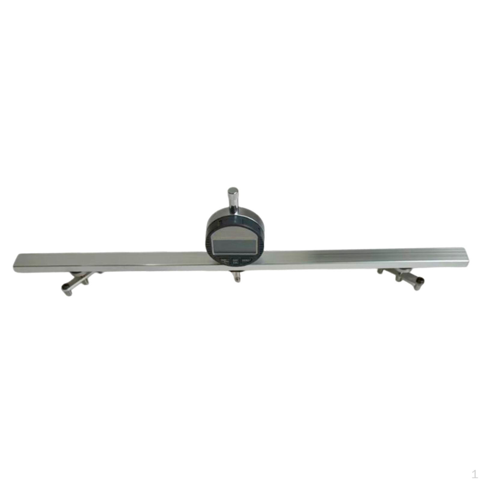 

Gauge Height Precision Neck Curvature Measurement Multi Functional for Basses Guitars 42cm