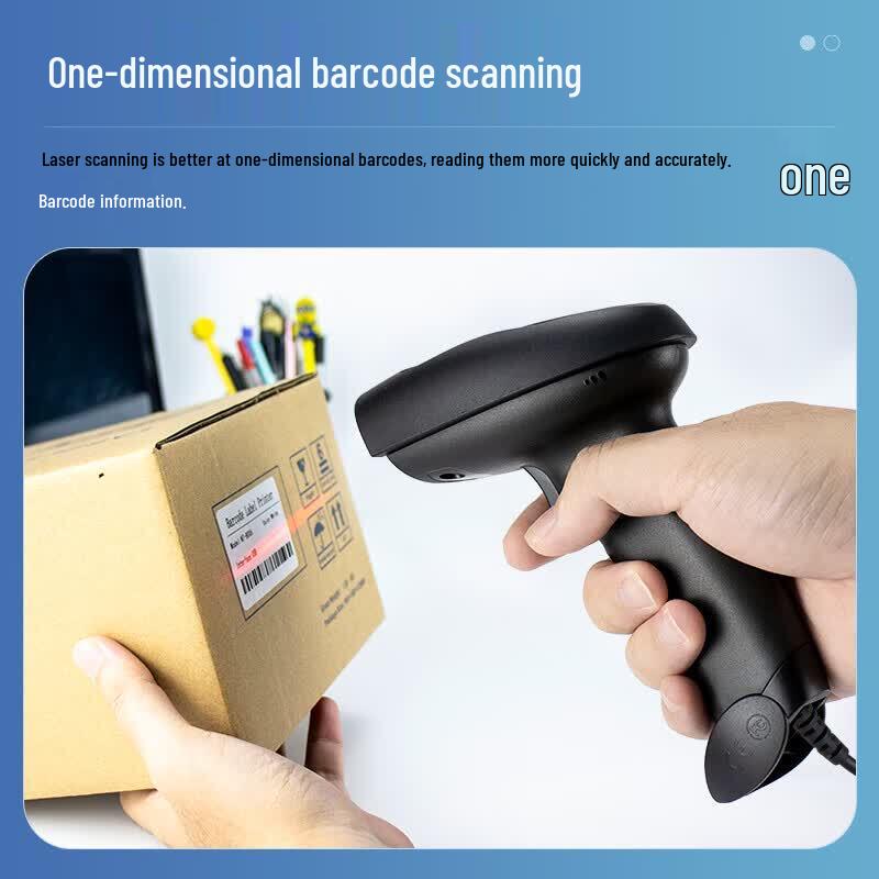 NTEUMM K1 Wired 1D Laser Barcode Scanner