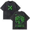 Rapper Feid Ferxxo Tour Printed Vintage Washed Tee Men Women Fashion Hiphop Tshirt Cotton Casual Loose Oversized Tshirts