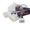 Wired Harness Adapter Canbus Box Car Stereo Audio Power Wiring Harness Cable Power Cable Connector for Toyota with JBL Amplifier