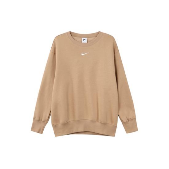 Nike Sportswear Phoenix Fleece Women s Crewneck Hoodie Hemp DQ5734-200 EU S жёлтый