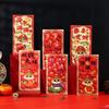 6pcs Traditional God of Wealth Red Envelope Cartoon Lucky Money Bags Money Packet  New Year Gifts