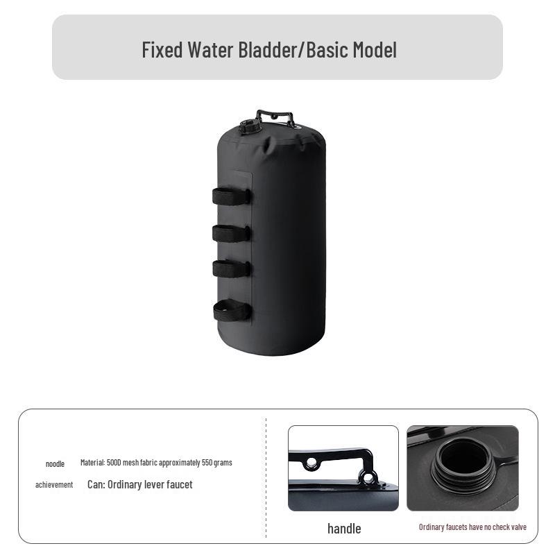 

Ветрозащитная уличная палатка для кемпинга с мешком для песка/воды для устойчивости 10L: 18x40cm