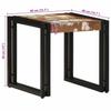 Coffee Table 40 X 40 X 38 Cm Solid Upcycled Wood