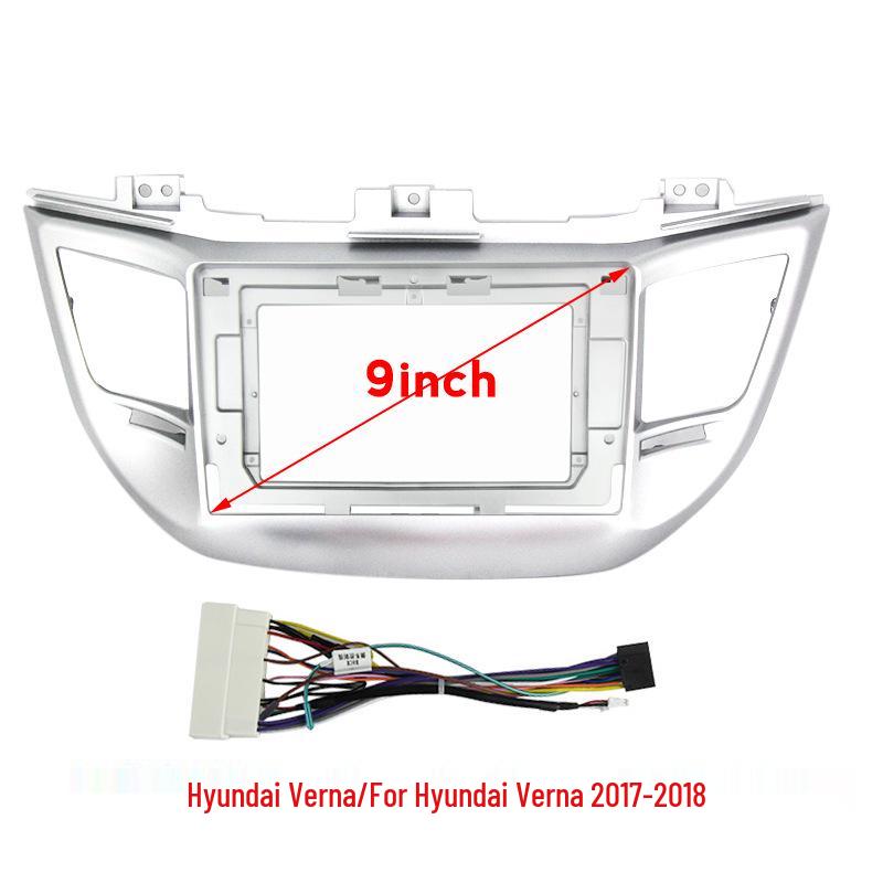 Android Large Screen Navigation System for 2015-2018 Hyundai Tucson with Variable Frame Wiring