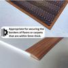 1PC 1mx3.5cm Self Adhesive Wood Grain PVC Strip Easy Install Floor Transition Sealing for Home Decoration Edge Trim Strip Home A