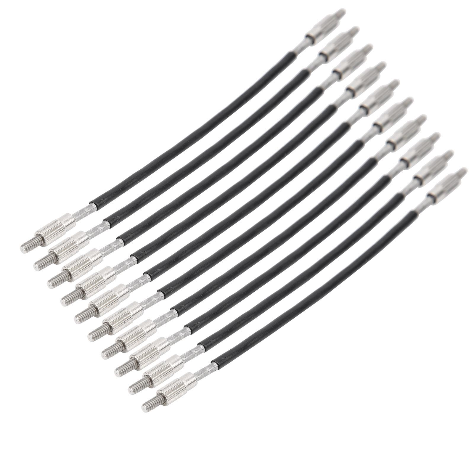 

10 шт. Струнодержатель для скрипки, хвостовая струна, стальная нескользящая проволока, хвостовой шнур, сменные аксессуары