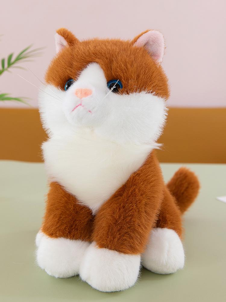 Adorable Kitten Plush Toy - Perfect Companion Gift for Kids