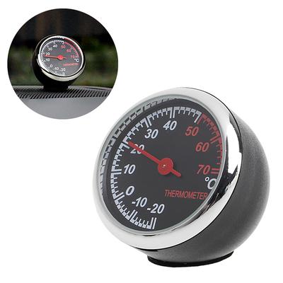 12V Araba Sıcaklık Ölçer Aracı Otomotiv Mekanik Pointer Dijital Termometre