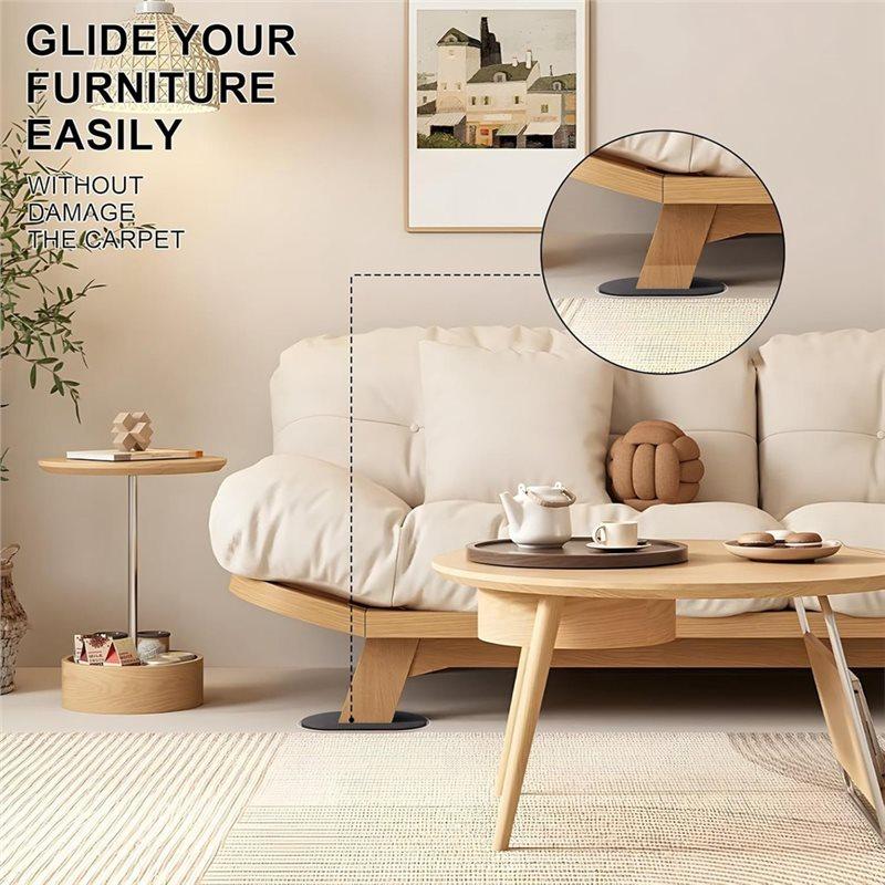 Good-Reusable Sliders For Furniture On Carpet- For Furniture Mover Sliders(8PCS), 9-1/2" X 5-3/4"