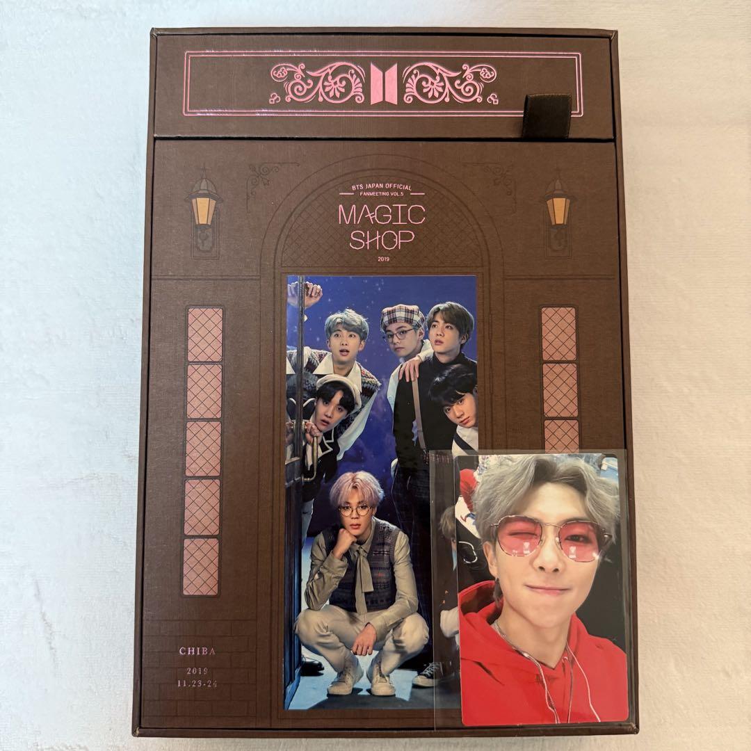 

[ВЖИВАНИЙ] BTS MAGIC SHOP DVD з фан-зустрічі Японська версія Офіційна фотокартка RM в комплекті