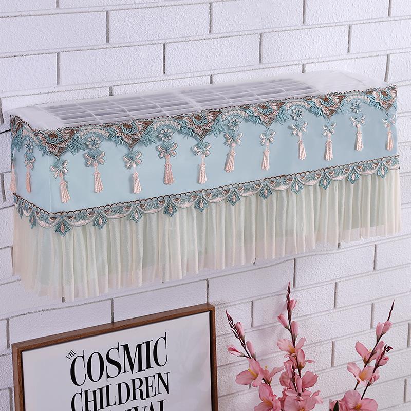 Universal Wall-Mounted Air Conditioner Dust Cover: Anti-Blow Windshield, Windproof Curtain, Full Sleeve Protection for Cabinet Machines