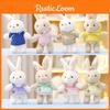 Hoodie Bunny Plush Keychain Toy Doll Cute Gift For Kids And Backpack Decoration