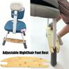50cm Verstellbare Hochstuhl Fußstütze Universell Baby Hochstühle Pedal Kind Bei den Hausaufgaben