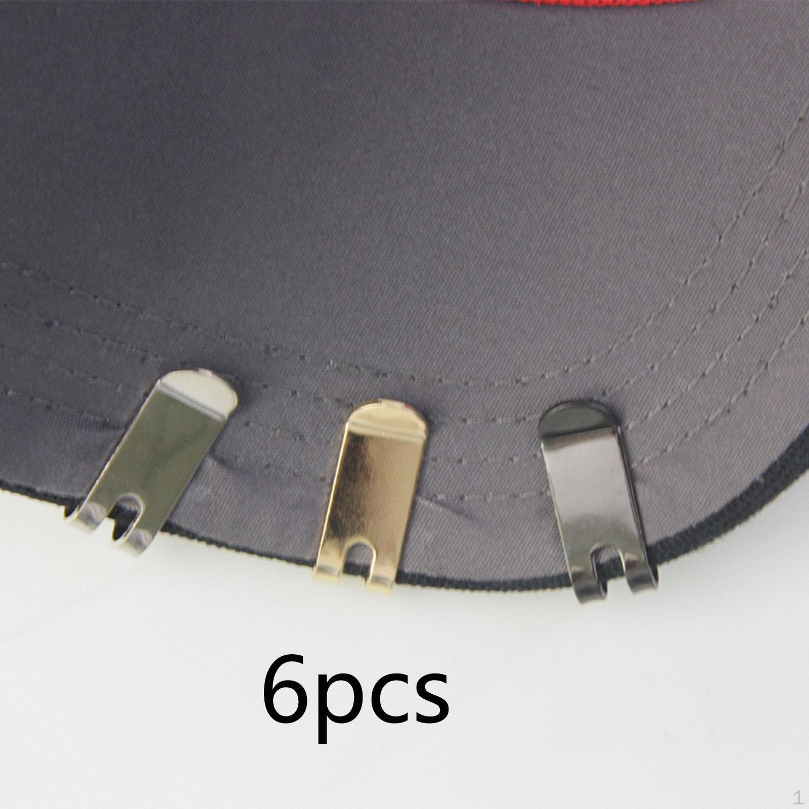 

6 Golf Cap Clips, , Easy to Install And Professional Accessories. Smooth Surface