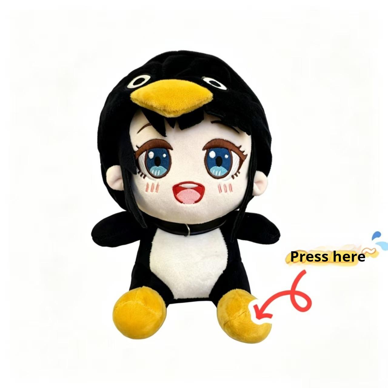 25cm Gugu Gaga Plüschtier Pinguin Gugugaga Plüsch Raumdekoration Meme Peripherie Stofftiere für Geburtstagsgeschenk