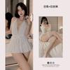 New sexy lingerie deep V backless temptation jumpsuit bed hot neck secretary free uniform